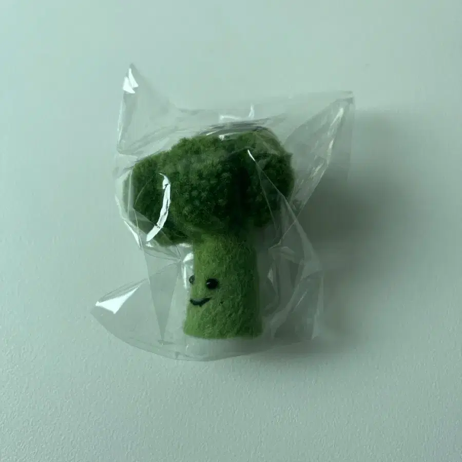 브로콜리 양모펠트 인형키링
