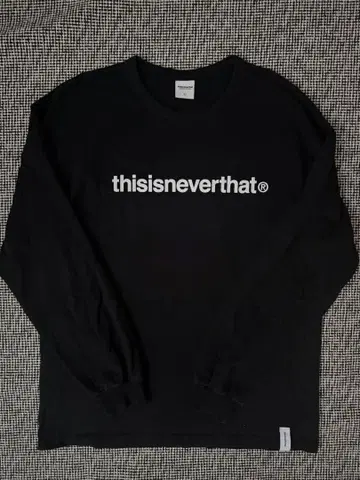 thisisneverthat 디스이즈네버댓 로고 롱 T