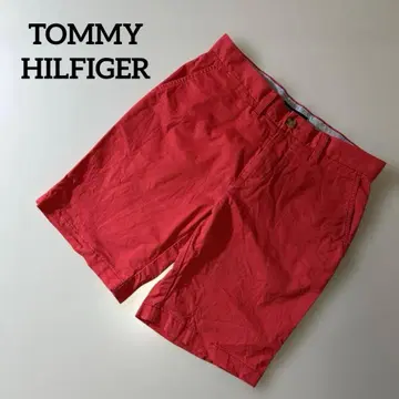 [ 상태 좋음 ] TOMMY HILFIGER 숏팬츠 레드 30