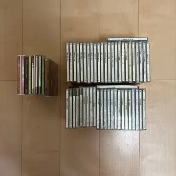미개봉 새상품 포함 클래식 음악 CD 및 코시지 후부키 포함 노래 CD 48장 세트
