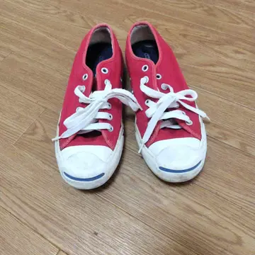 Converse Jack Purcell 레드 스니커즈