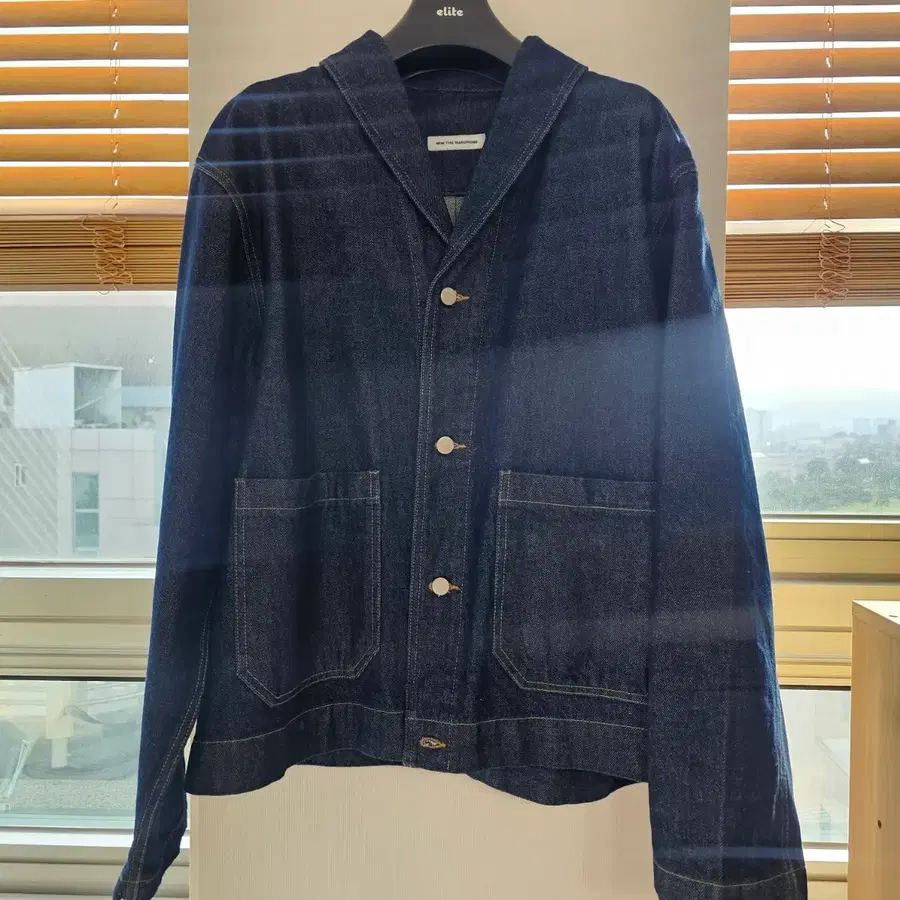 밈더워드로브 CUDDY DENIM DECK JACKET
