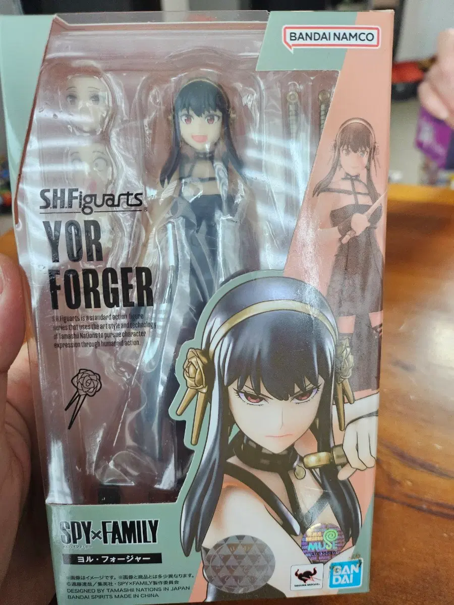반다이남코 S.H.Figuarts 스파이 패밀리 요르 포저 피규어 새상품
