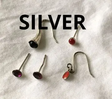 빈티지 한쪽 귀용 실버 귀걸이 SILVER 묶음 판매
