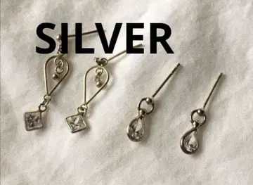 빈티지 지르코니아 실버 귀걸이 SILVER 스윙 묶음 판매