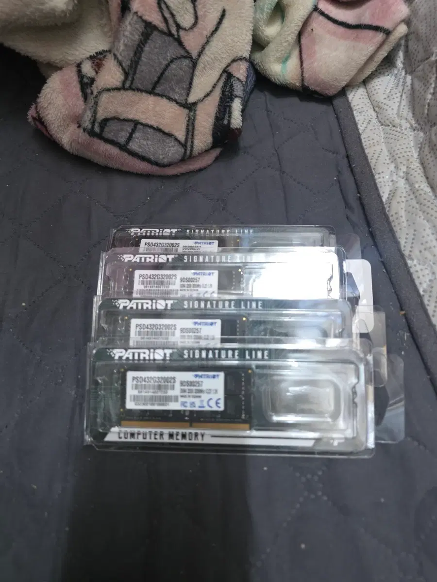 ddr4 노트북용 3200 32gb 개당 4개판매 미사용