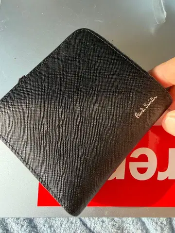 Paul Smith 이단 접이식 지갑 블랙