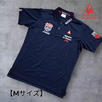 le coq sportif 남성용 골프 피케 셔츠 네이비