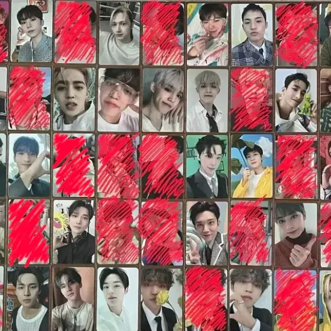급처) 세븐틴 포카 판매합니다