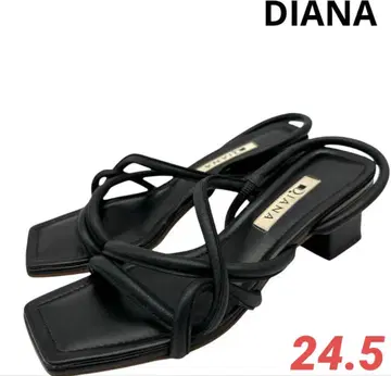 가격 인하 DIANA 여성용 뮬 블랙