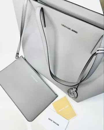 MICHAEL KORS 토트백 그레이 파우치 포함