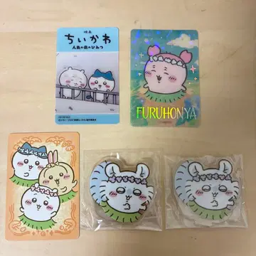치이카와 (먼작귀) 영화 모몽가 아크릴 스탠드 헌책방(카니쨩) 반짝이는 카드 특전 포함