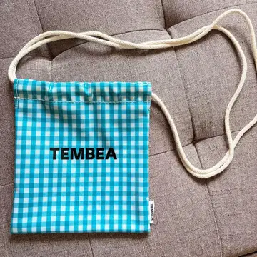TEMBEA 텐베아 복조리 미니백 깅엄 체크