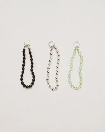 todayful Beads Key Charm BLK