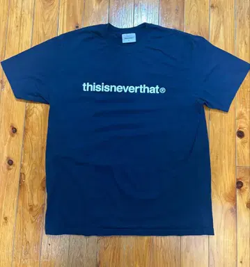 thisisneverthat 로고 티셔츠 네이비 L