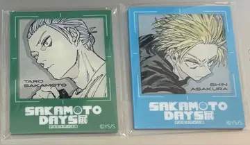 SAKAMOTO DAYS전 프레임 타일 마그넷 사카모토 타로 아사쿠라 신