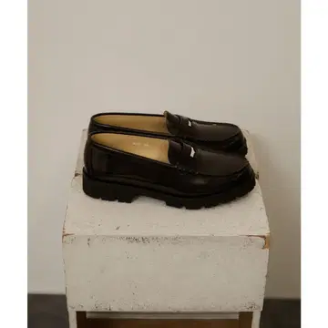 HARUTA SALON 콜라보 로퍼 23.5cm 브라운
