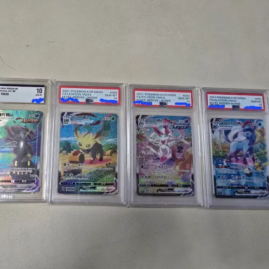 포켓몬카드 이브이 브맥특 psa10 & brg10세트팔아요 사진 1
