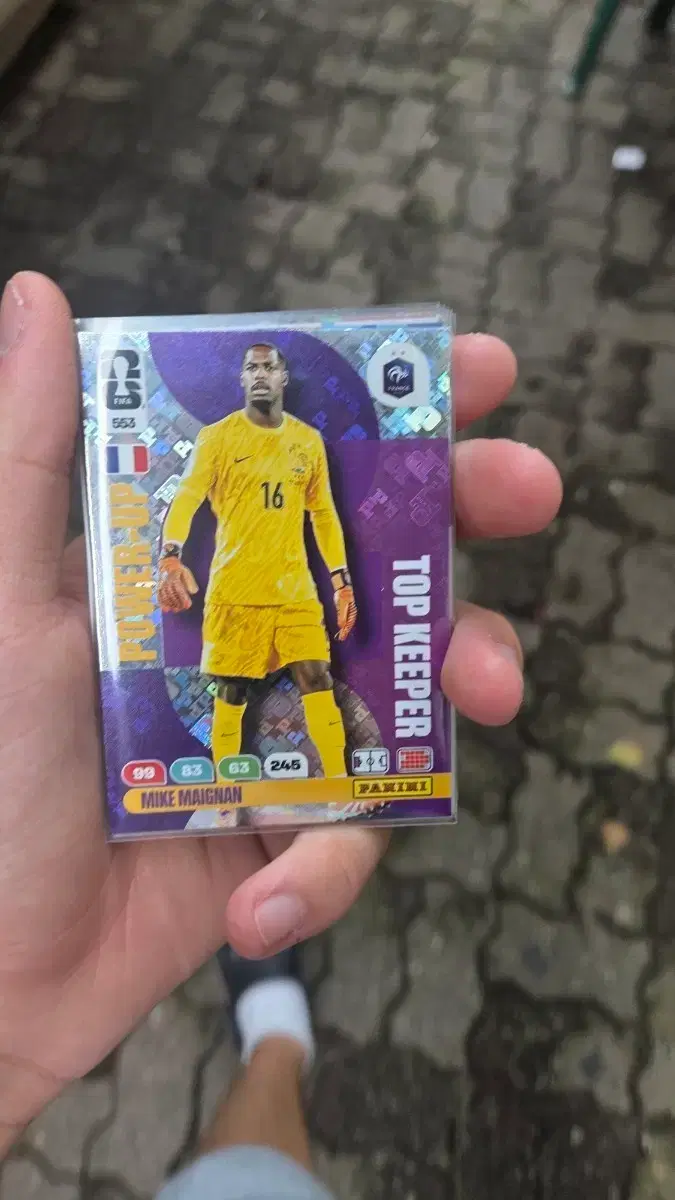 파니니 마이냥카드 프랑스 축구 음바페
