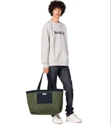sacai x APC 맨투맨 sizeXL 그레이