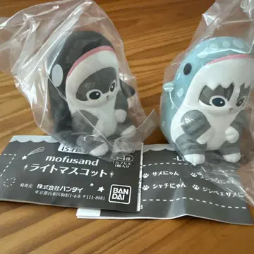 mofusand 라이트 마스코트 2종 세트
