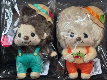 [새상품 미사용] 몽치치 풍성한 수확 봉제 인형 2개 세트, 낱개 판매 가능