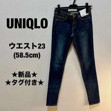 택 포함 새상품 UNIQLO 유니클로 WOMEN 스키니 청바지 데님
