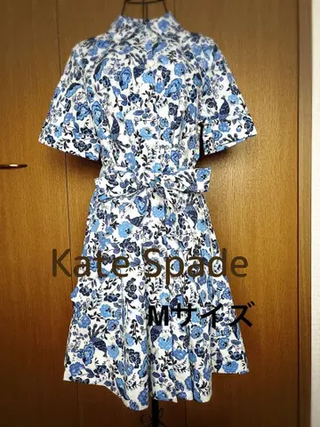 케이트 스페이드 KateSpade 꽃무늬 셔츠 원피스 반팔 새상품급