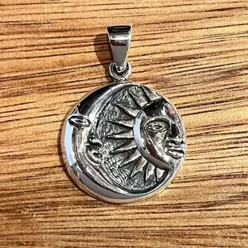 Sterling 실버925 펜던트 Sun & moon 펜던트