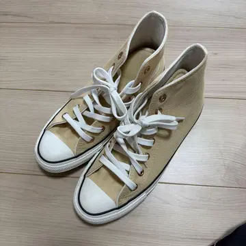 CONVERSE 100주년 모델 하이컷 베이지