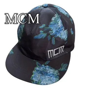 MCM TECH 플라워 프린트 캡 2021SS