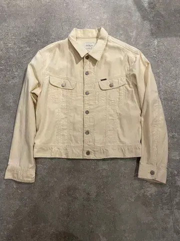 Calvin Klein Jeans 피케 소재 트래커 자켓 이탈리아제