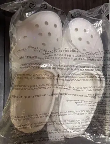 crocs 벨라 크로그 화이트 샌들 참 포함