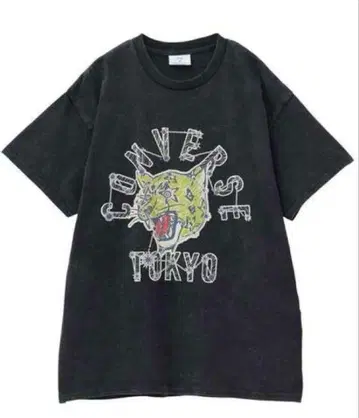 CONVERSE TOKYO PIGMENT DYE TIGER LOGO T