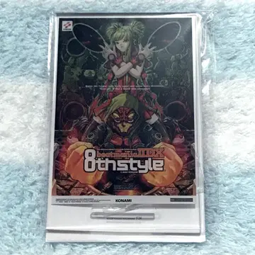 beatmania IIDX 메모리얼 포스터 아크릴 스탠드 8th style