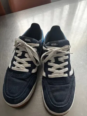 VANS 스니커즈 네이비 블루 화이트 28.5cm