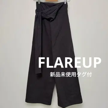 FLAREUP 택 포함 새상품 Layered Wrap Trousers