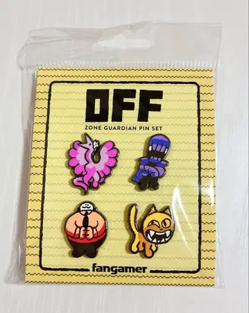 OFF ZONE GUARDIAN PIN SET 팬 게이머