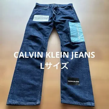 CALVIN KLEIN JEANS 데님 팬츠 스트레이트 L 사이즈