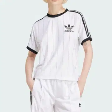 adidas 아디다스 아디컬러 3 스트라이프 핀스트라이프 티셔츠