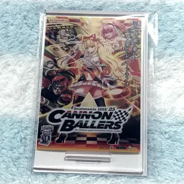 beatmania IIDX 포스터 아크릴 스탠드 CANNON BALLERS