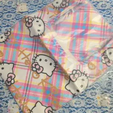 키티 올 패턴 에코백