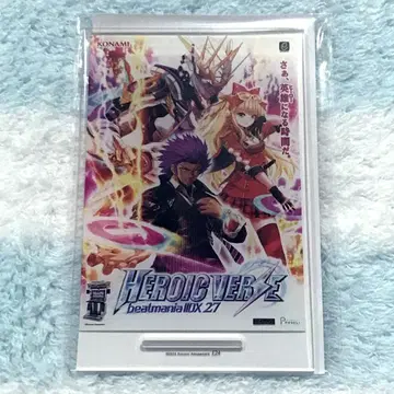 beatmania IIDX 포스터 아크릴 스탠드 27 HEROIC VERSE