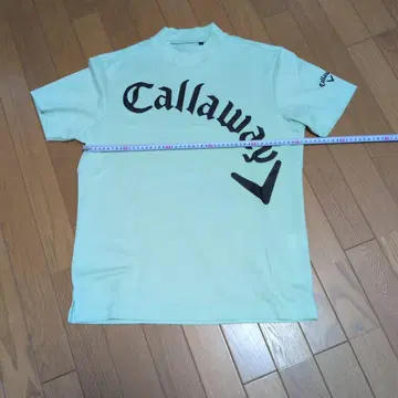 Callaway 골프웨어 모크넥 셔츠 라이트 그린 L