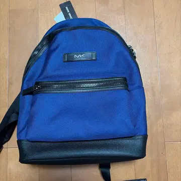 Michael Kors MK 로고 백팩 블루