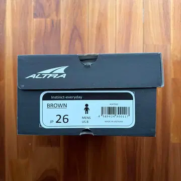 ALTRA Instinct-everyday 브라운 26cm