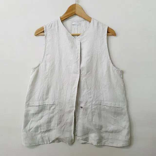 Fog Linen work 리투아니아 린넨 100% 조끼
