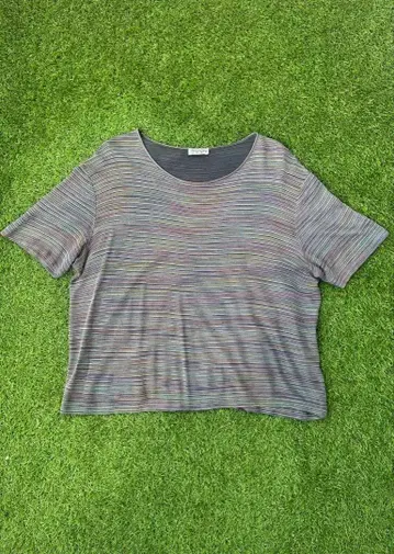 90's MISSONI SPORT 멀티 보더 티셔츠