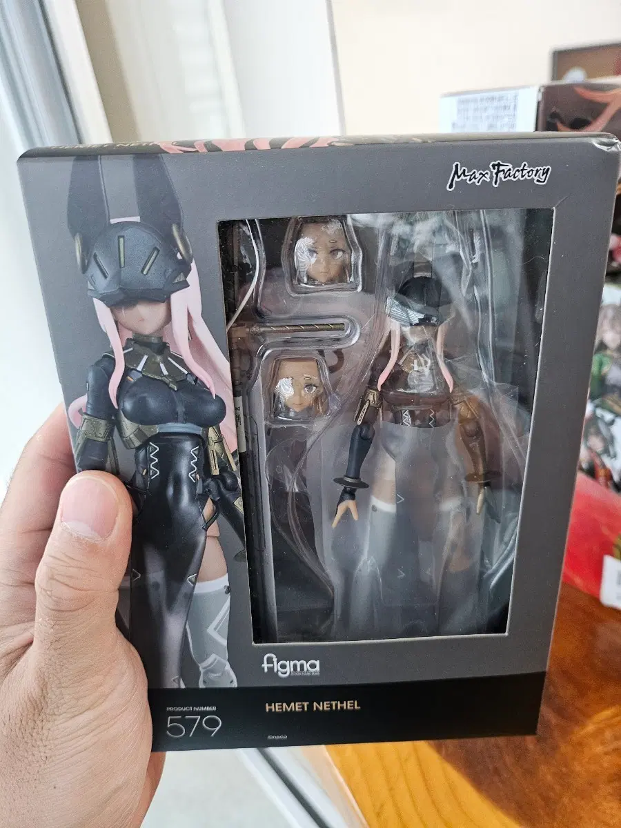 맥팩토리 figma 헤멧 네델 피규어 새상품