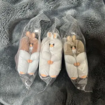 스기 햄스터 마스코트 피규어 3마리 세트